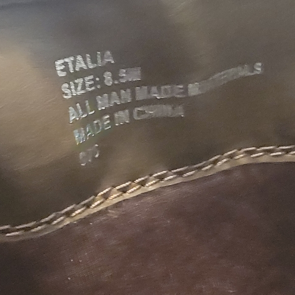 Victoria's Secret sexy ruched below knee wedge boots - Picture 6 of 7